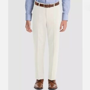 Lauren Ralph Lauren Lined Wool Dress Pants Boy's 10R Off White.